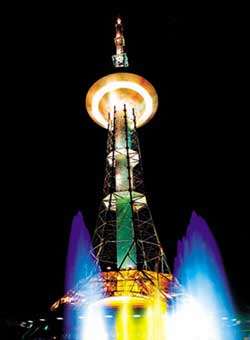 东营胜利电视观光塔 东营胜利电视观光塔