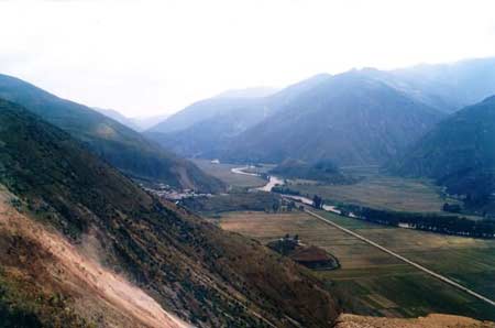 东川小江泥石流沟 东川小江泥石流沟